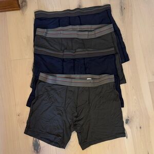 Patagonia Boxer Briefs - Navy and Charcoal-Set of 4